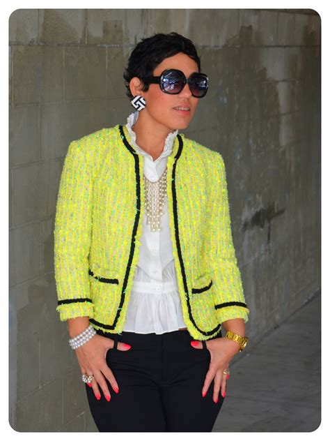 diy chanel inspired jacket.